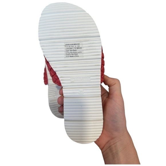 New! gentle souls - Lavern Lite Braided Slide Sandal - Picture 5 of 9